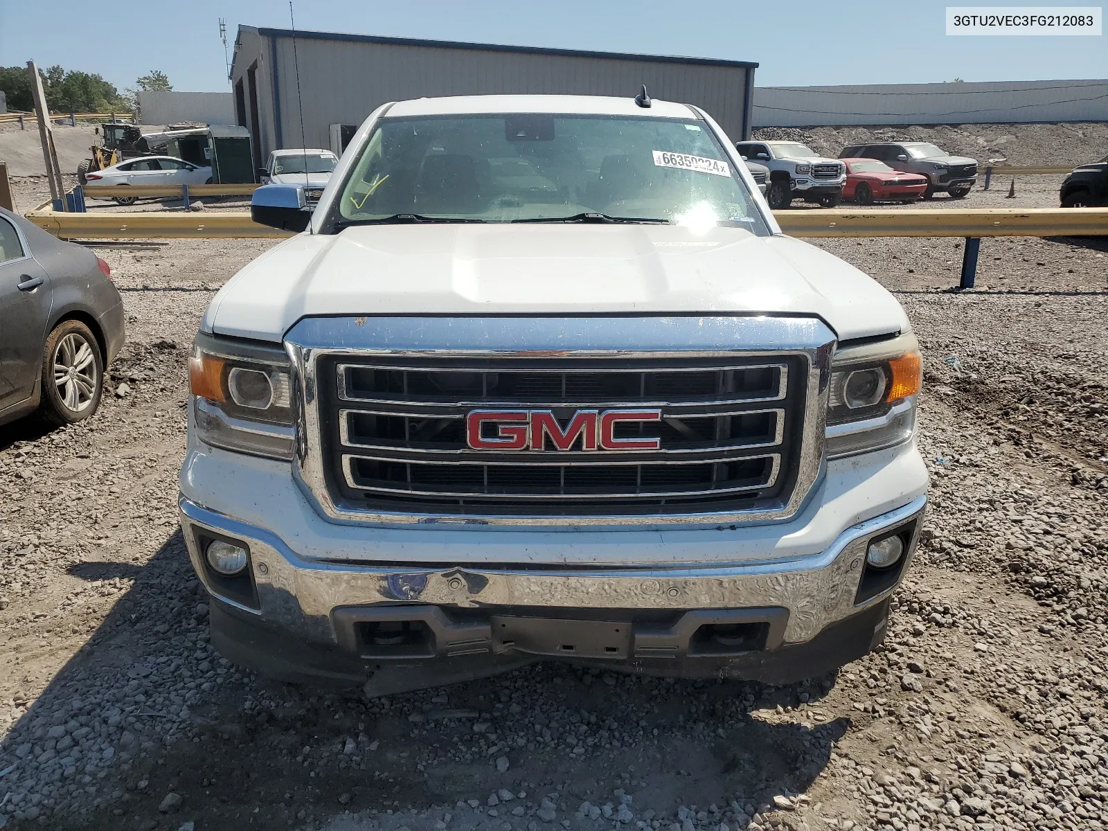 2015 GMC Sierra K1500 Slt VIN: 3GTU2VEC3FG212083 Lot: 66350224