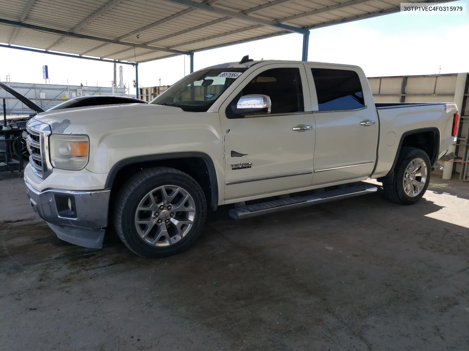 2015 GMC Sierra C1500 Slt VIN: 3GTP1VEC4FG315979 Lot: 66575564