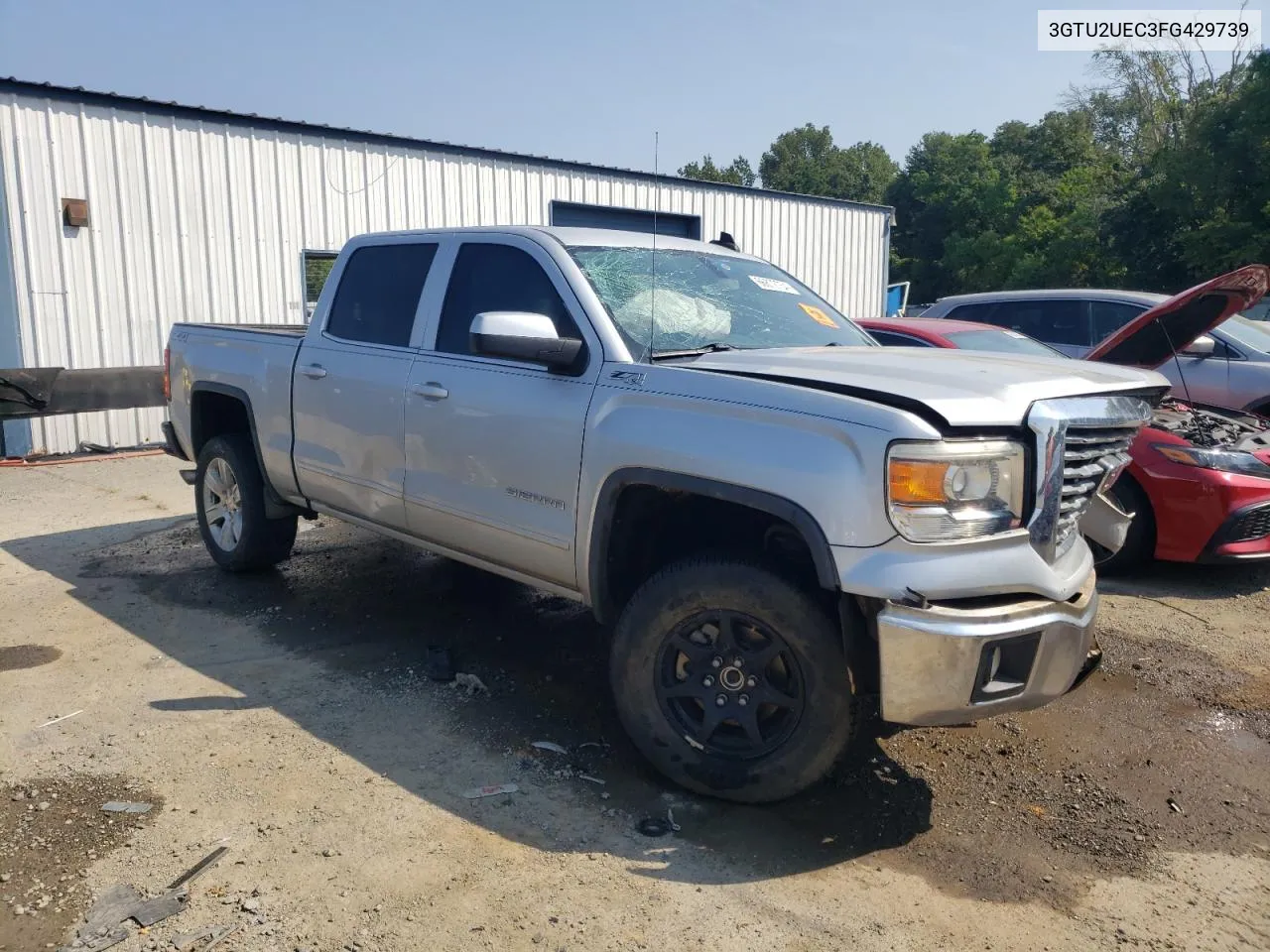 2015 GMC Sierra K1500 Sle VIN: 3GTU2UEC3FG429739 Lot: 66872754