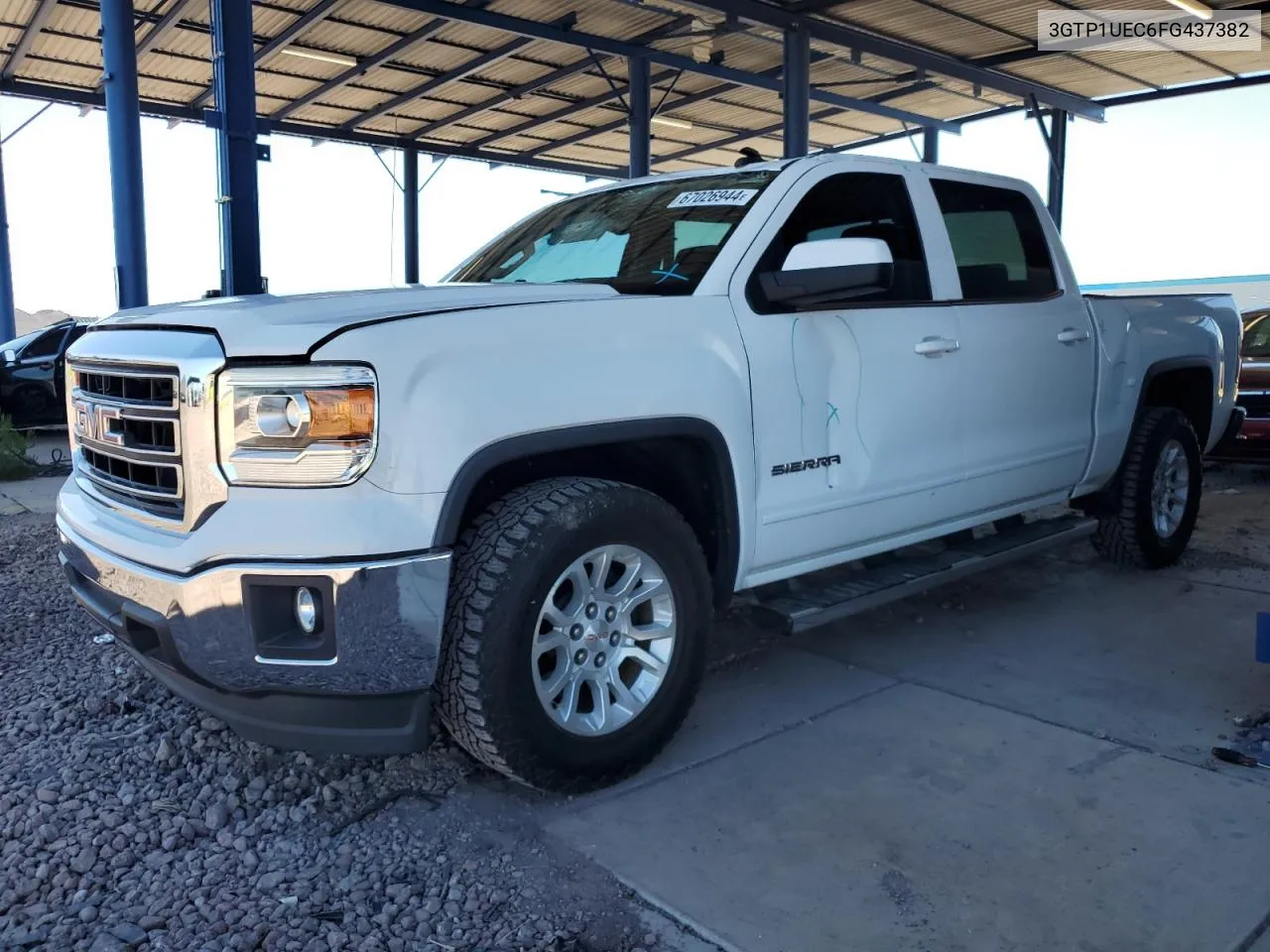 2015 GMC Sierra C1500 Sle VIN: 3GTP1UEC6FG437382 Lot: 67026944