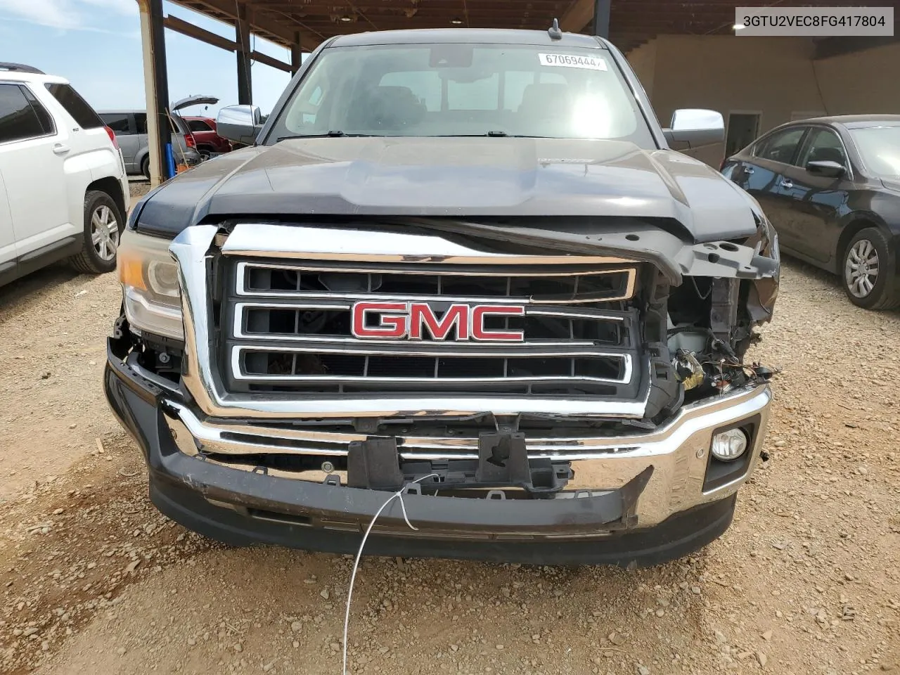 3GTU2VEC8FG417804 2015 GMC Sierra K1500 Slt