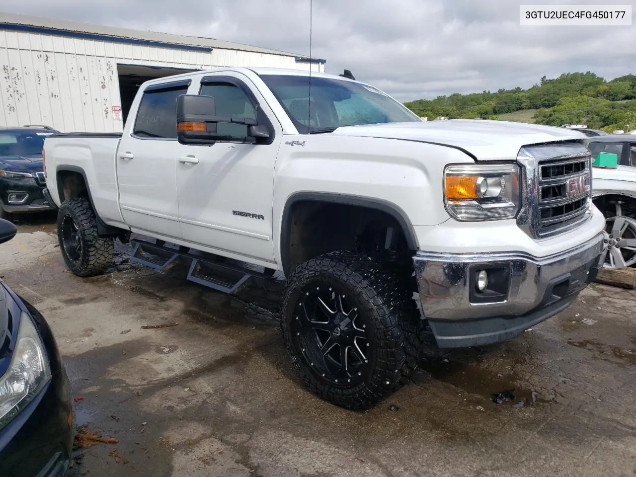 2015 GMC Sierra K1500 Sle VIN: 3GTU2UEC4FG450177 Lot: 67113904