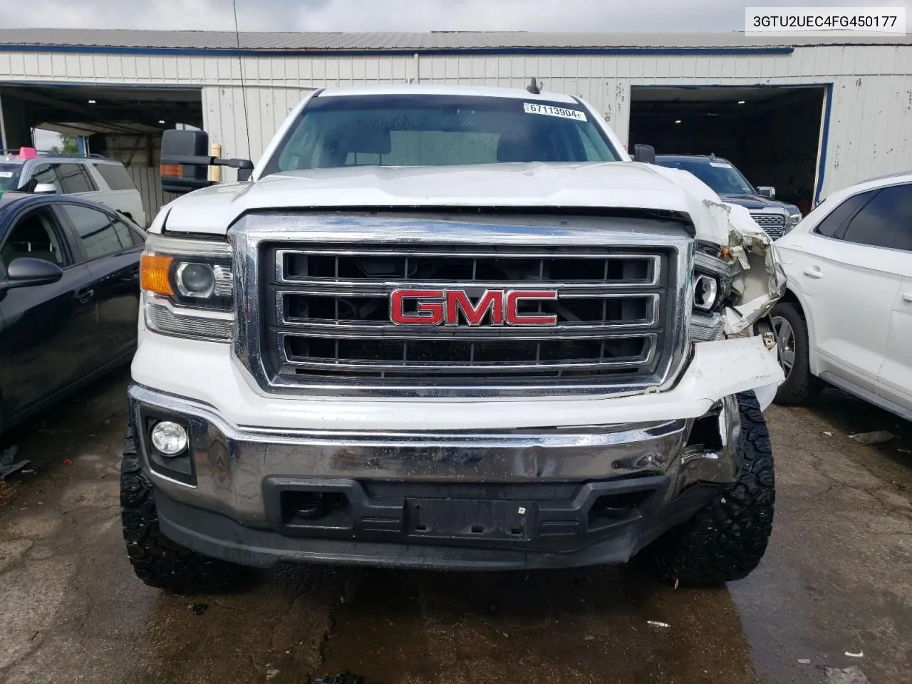 3GTU2UEC4FG450177 2015 GMC Sierra K1500 Sle