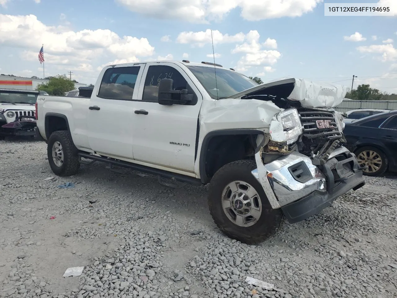 2015 GMC Sierra K2500 Heavy Duty VIN: 1GT12XEG4FF194695 Lot: 67209114