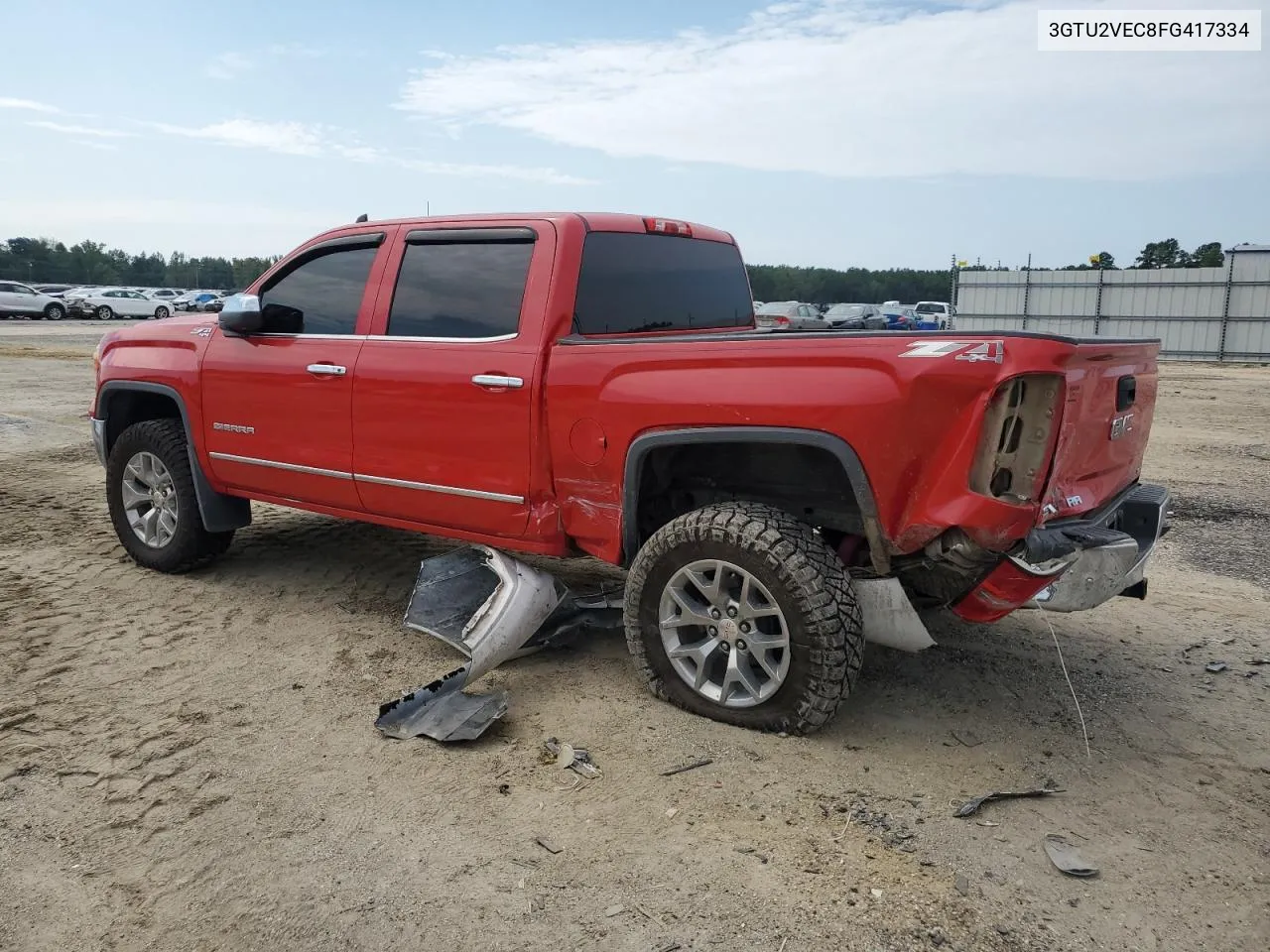 2015 GMC Sierra K1500 Slt VIN: 3GTU2VEC8FG417334 Lot: 67257644