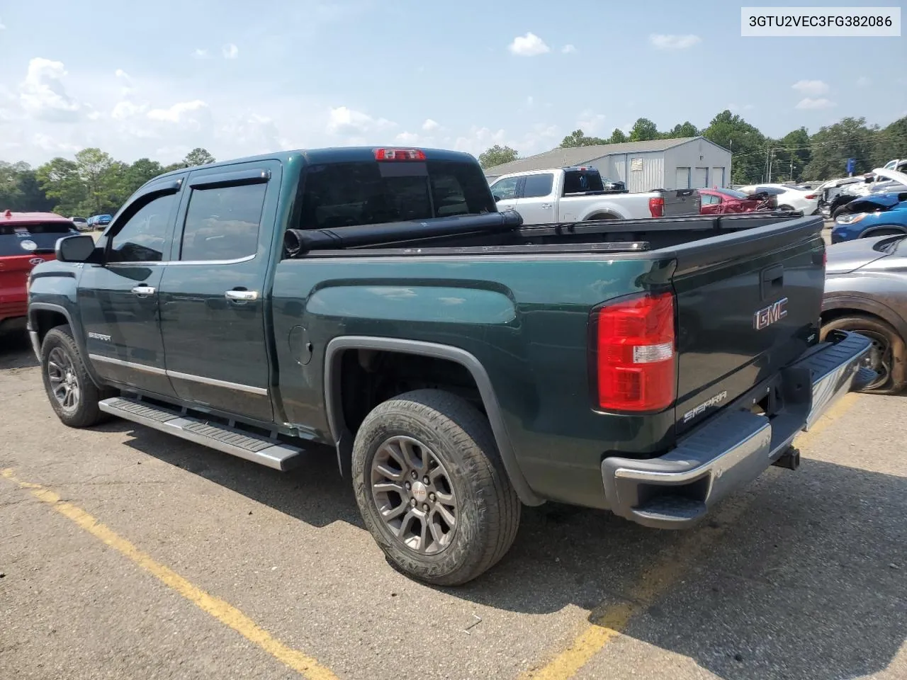 2015 GMC Sierra K1500 Slt VIN: 3GTU2VEC3FG382086 Lot: 67272084