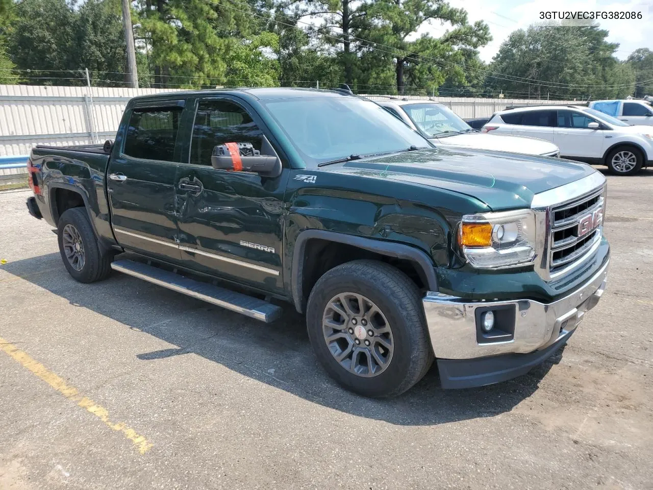 2015 GMC Sierra K1500 Slt VIN: 3GTU2VEC3FG382086 Lot: 67272084