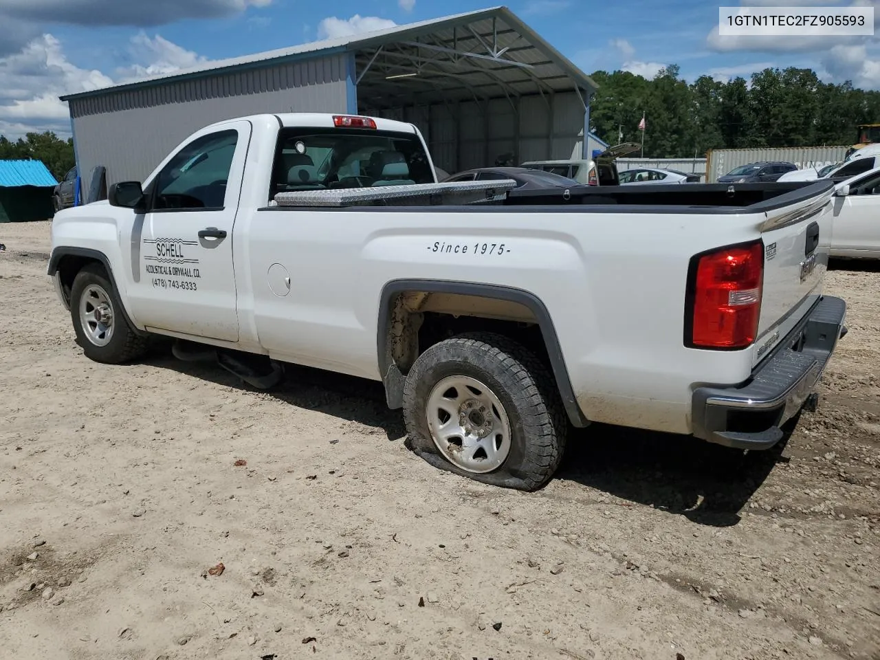 2015 GMC Sierra C1500 VIN: 1GTN1TEC2FZ905593 Lot: 67361404