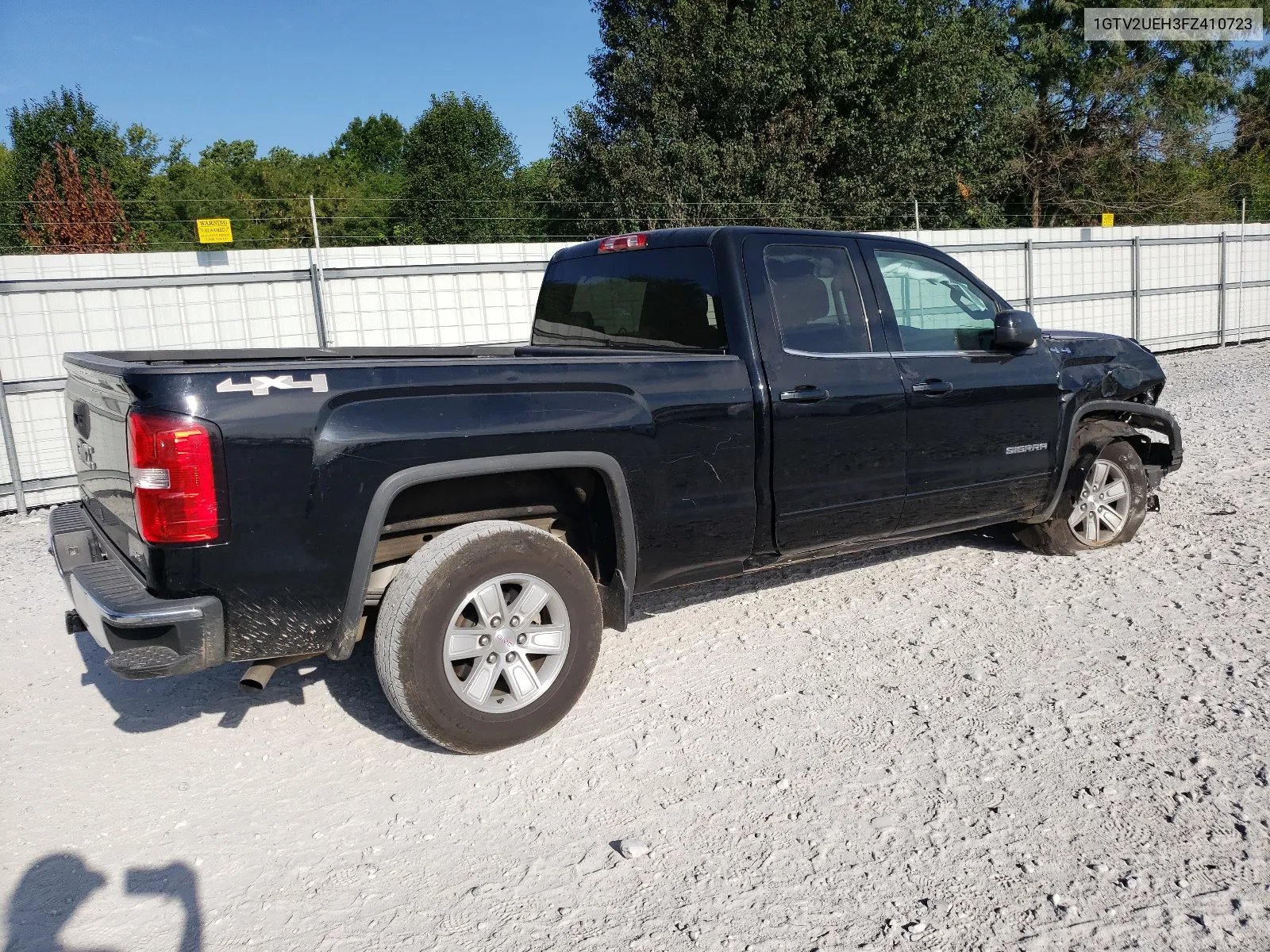 1GTV2UEH3FZ410723 2015 GMC Sierra K1500 Sle