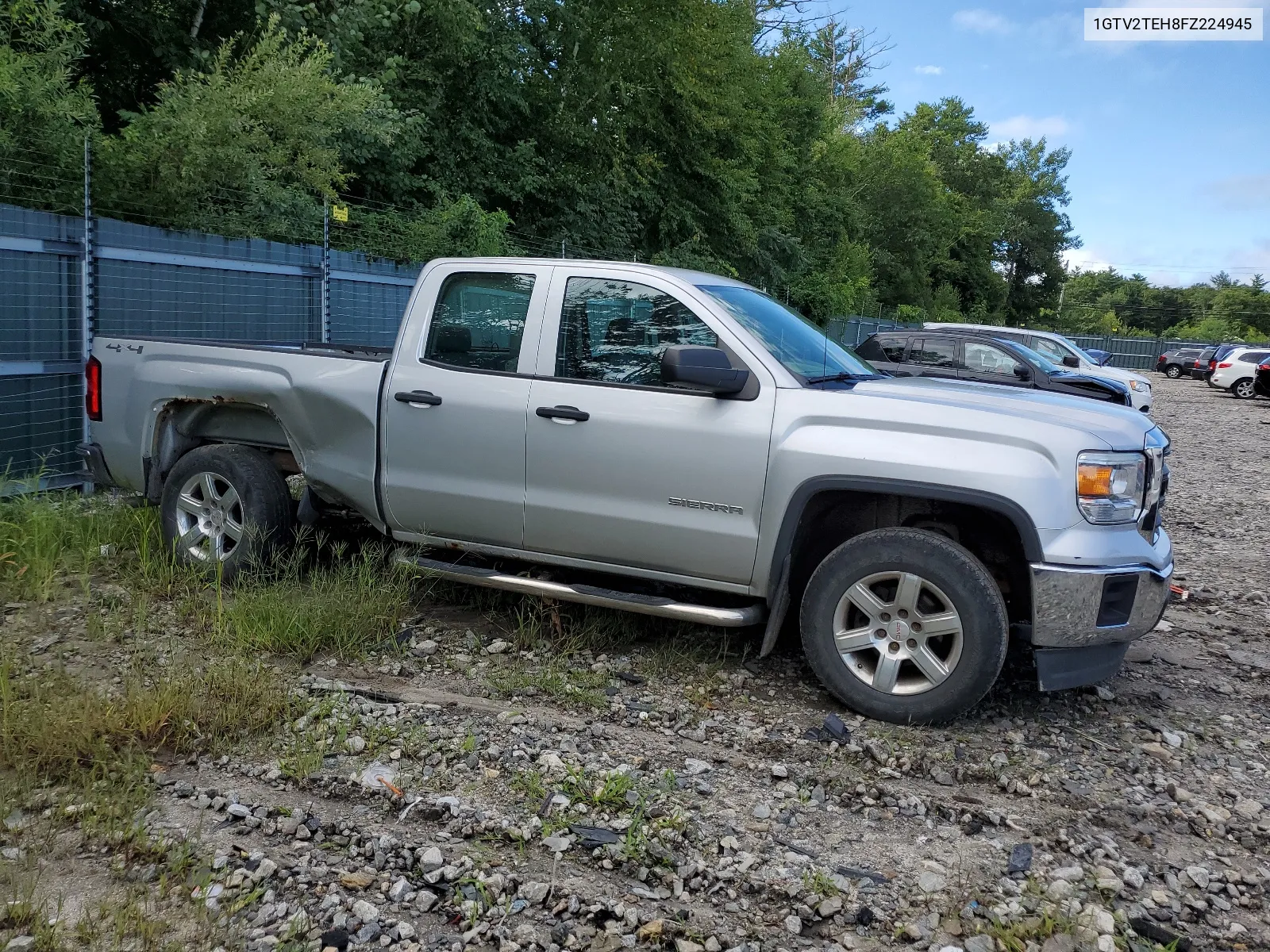 2015 GMC Sierra K1500 VIN: 1GTV2TEH8FZ224945 Lot: 67865784