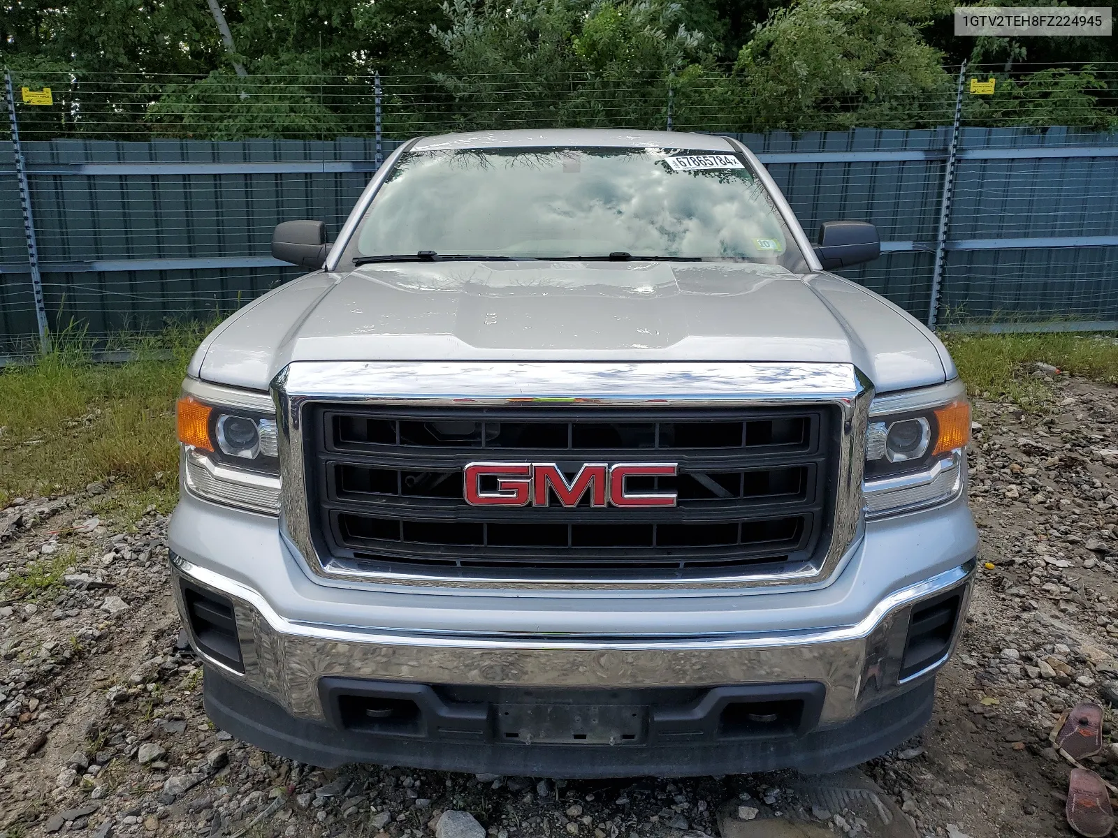 2015 GMC Sierra K1500 VIN: 1GTV2TEH8FZ224945 Lot: 67865784