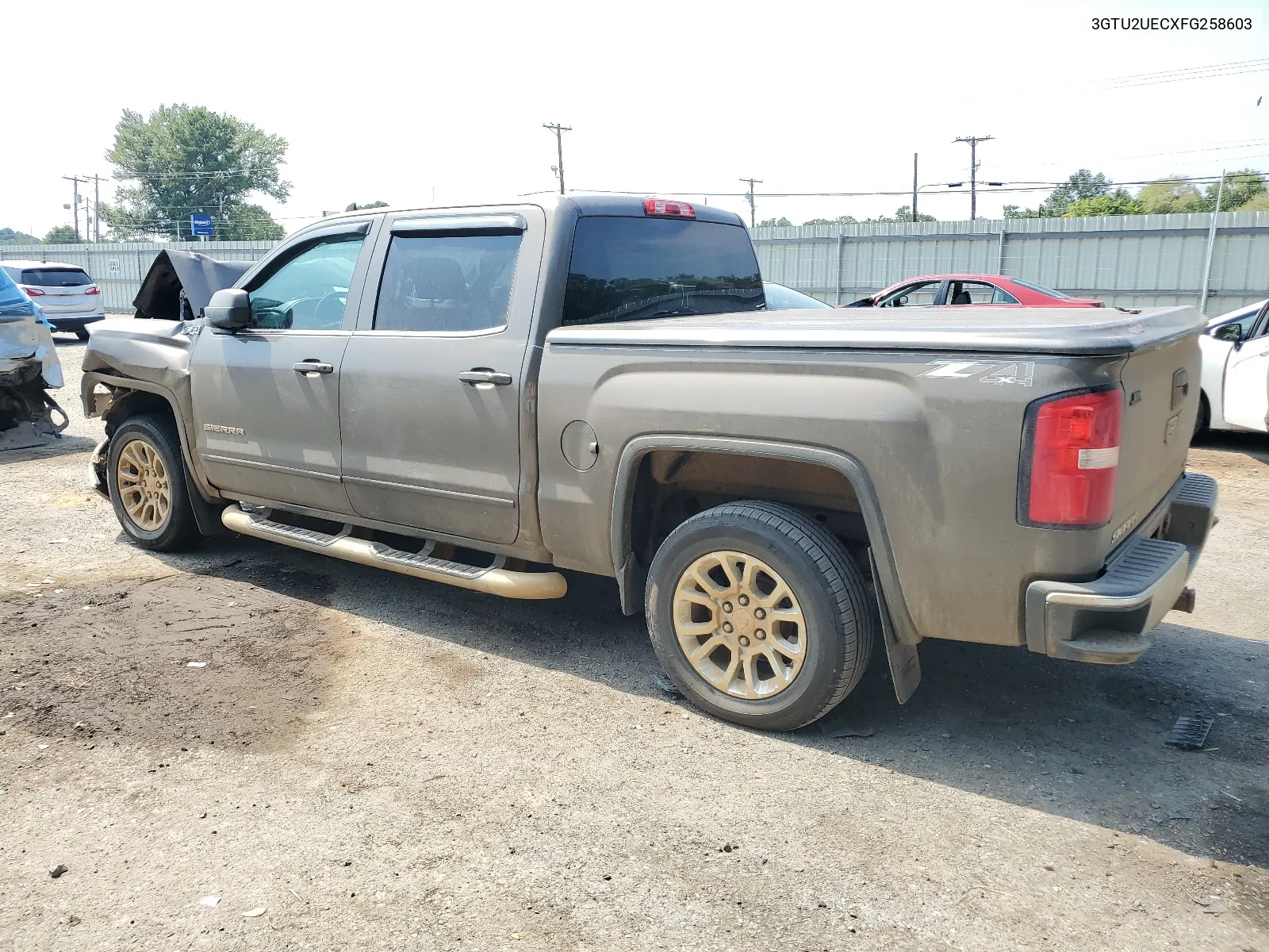 2015 GMC Sierra K1500 Sle VIN: 3GTU2UECXFG258603 Lot: 68288984