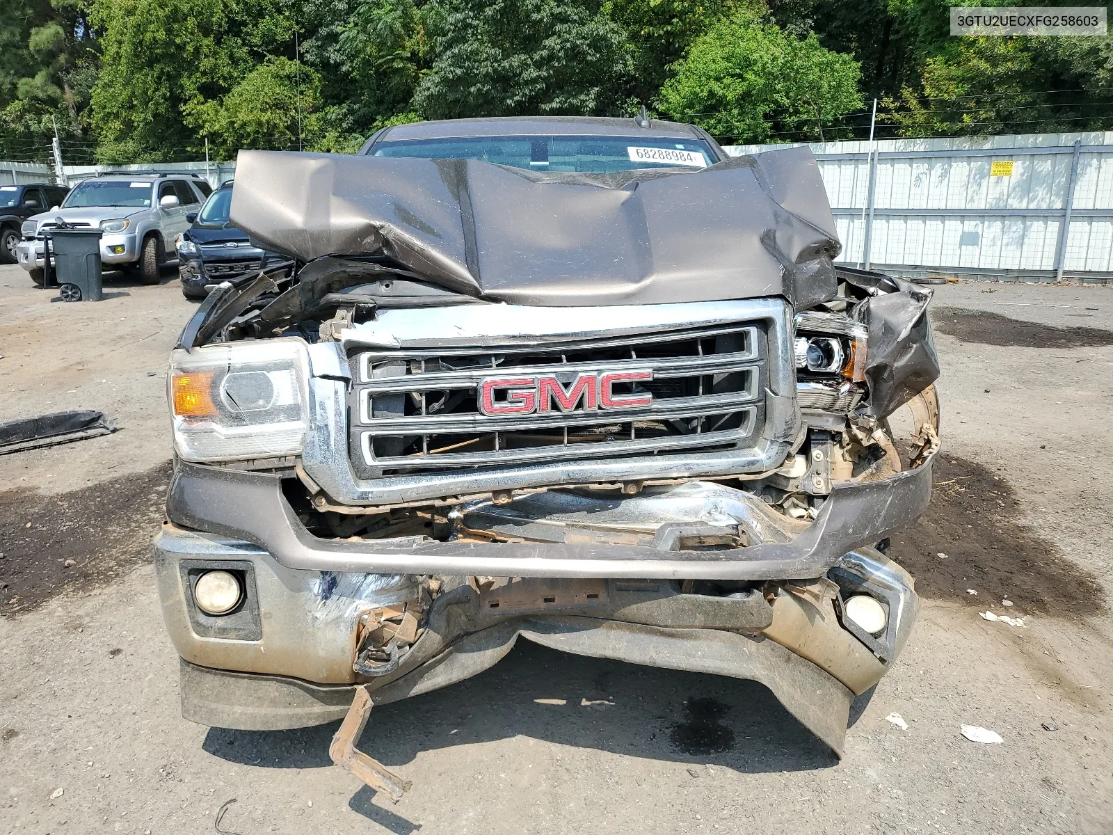 3GTU2UECXFG258603 2015 GMC Sierra K1500 Sle