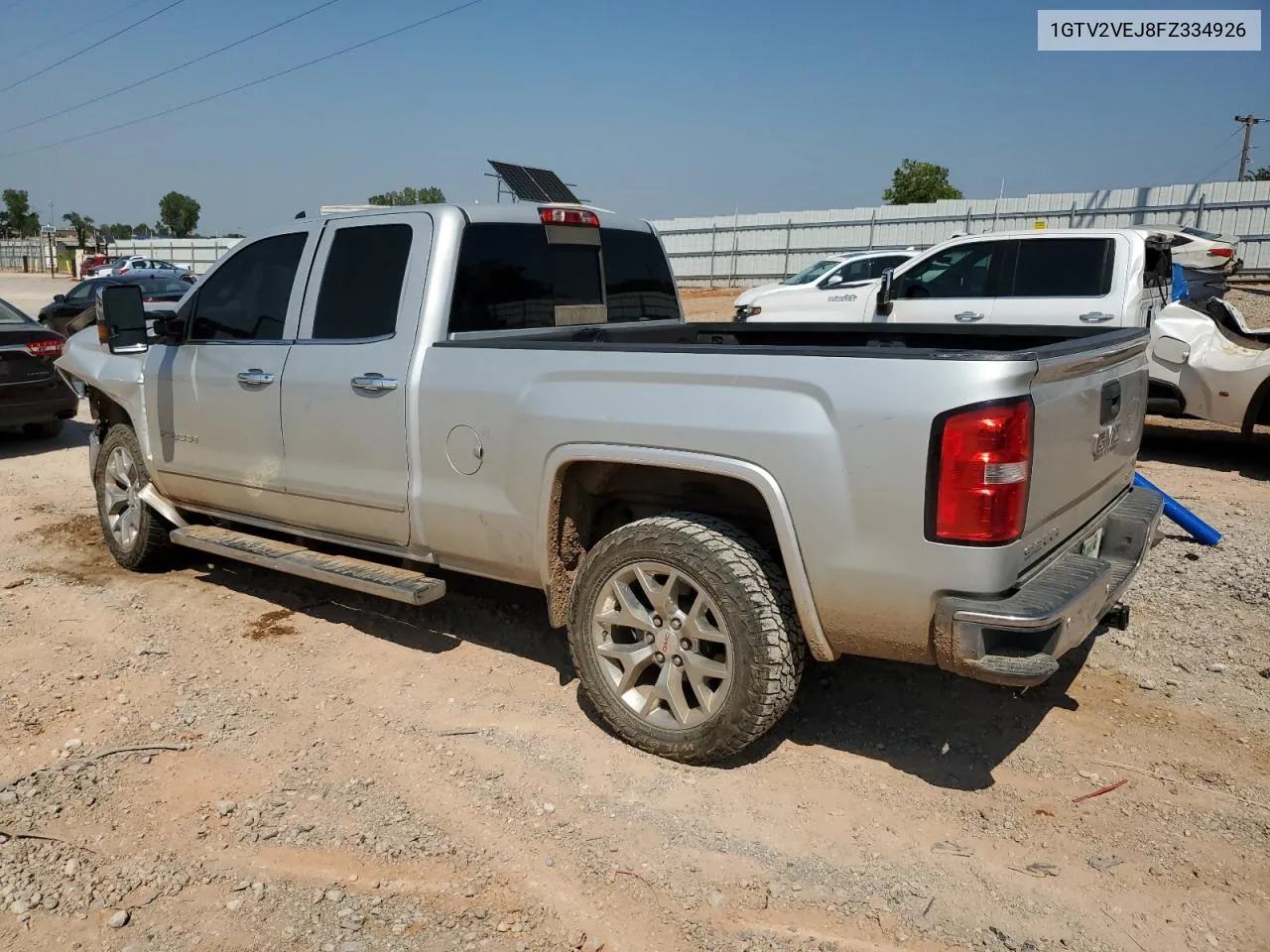 1GTV2VEJ8FZ334926 2015 GMC Sierra K1500 Slt