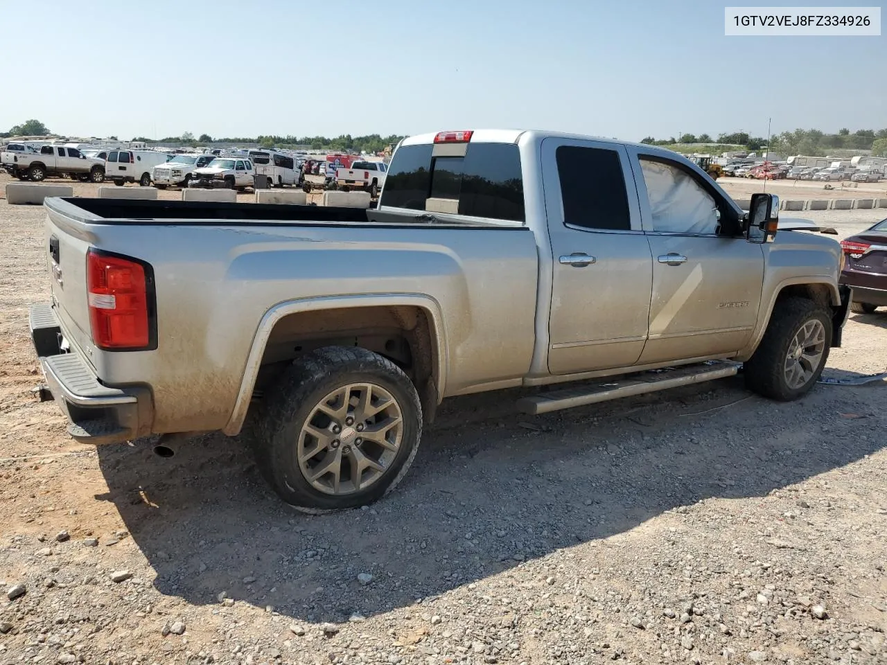 1GTV2VEJ8FZ334926 2015 GMC Sierra K1500 Slt