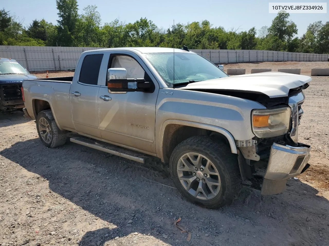 1GTV2VEJ8FZ334926 2015 GMC Sierra K1500 Slt