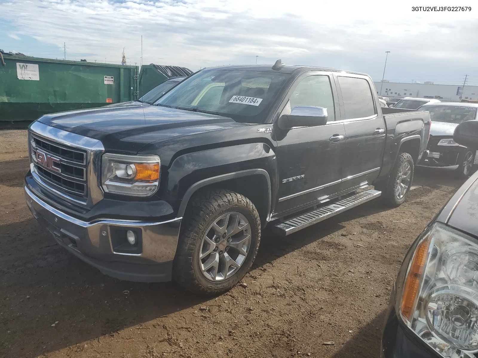 3GTU2VEJ3FG227679 2015 GMC Sierra K1500 Slt