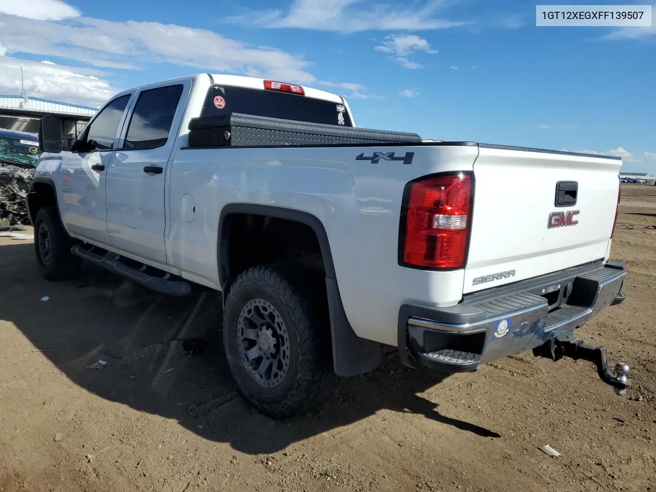 2015 GMC Sierra K2500 Heavy Duty VIN: 1GT12XEGXFF139507 Lot: 68443054