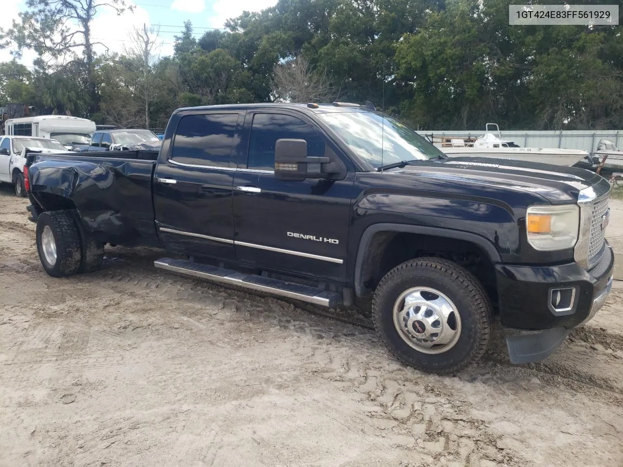 1GT424E83FF561929 2015 GMC Sierra K3500 Denali