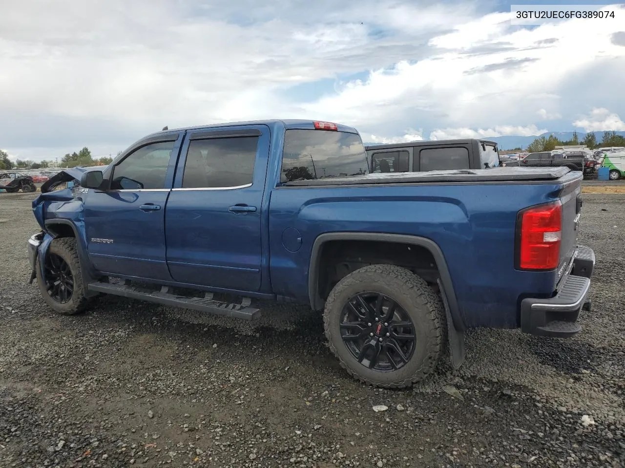 2015 GMC Sierra K1500 Sle VIN: 3GTU2UEC6FG389074 Lot: 68570384