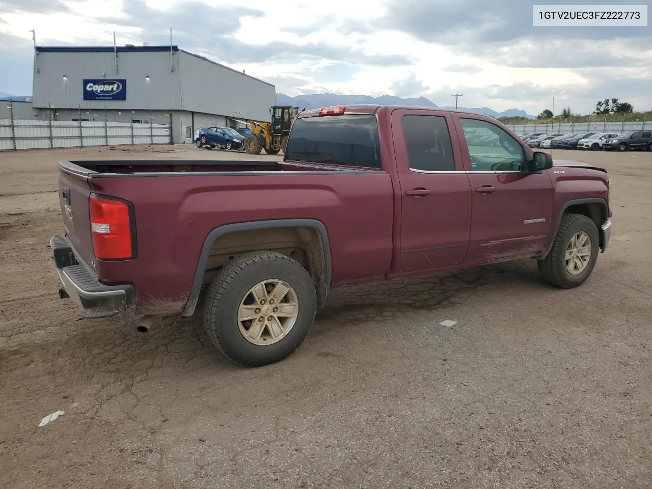 1GTV2UEC3FZ222773 2015 GMC Sierra K1500 Sle