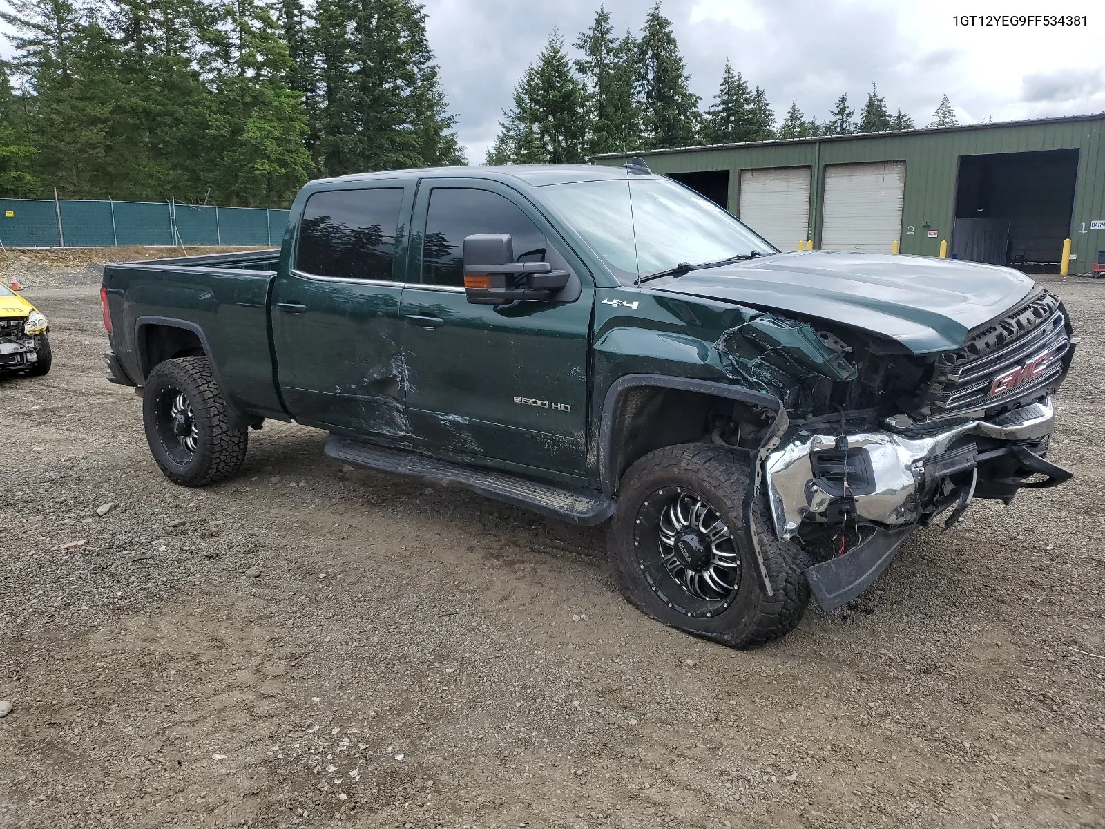 2015 GMC Sierra K2500 Sle VIN: 1GT12YEG9FF534381 Lot: 40360449