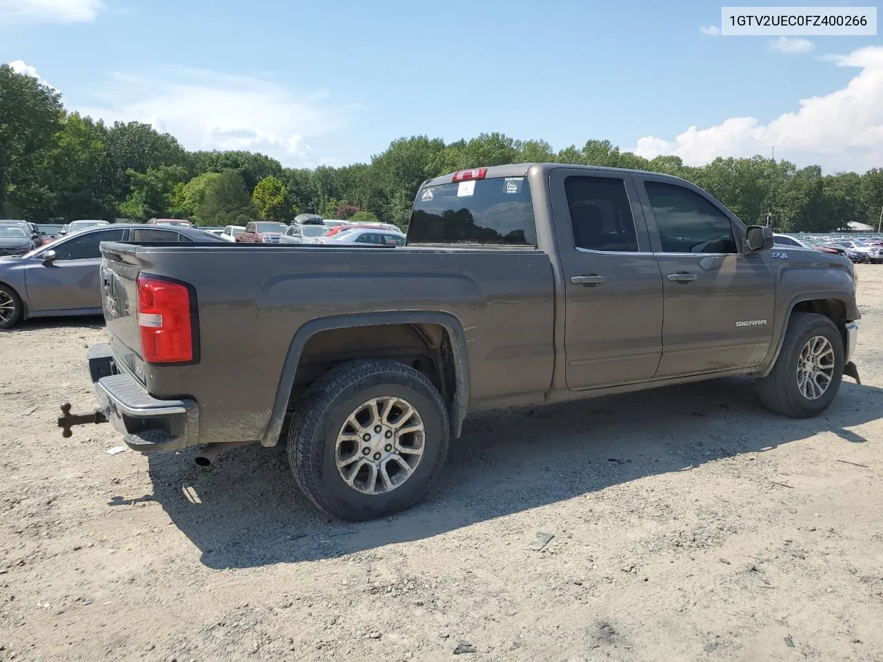 2015 GMC Sierra K1500 Sle VIN: 1GTV2UEC0FZ400266 Lot: 68738194