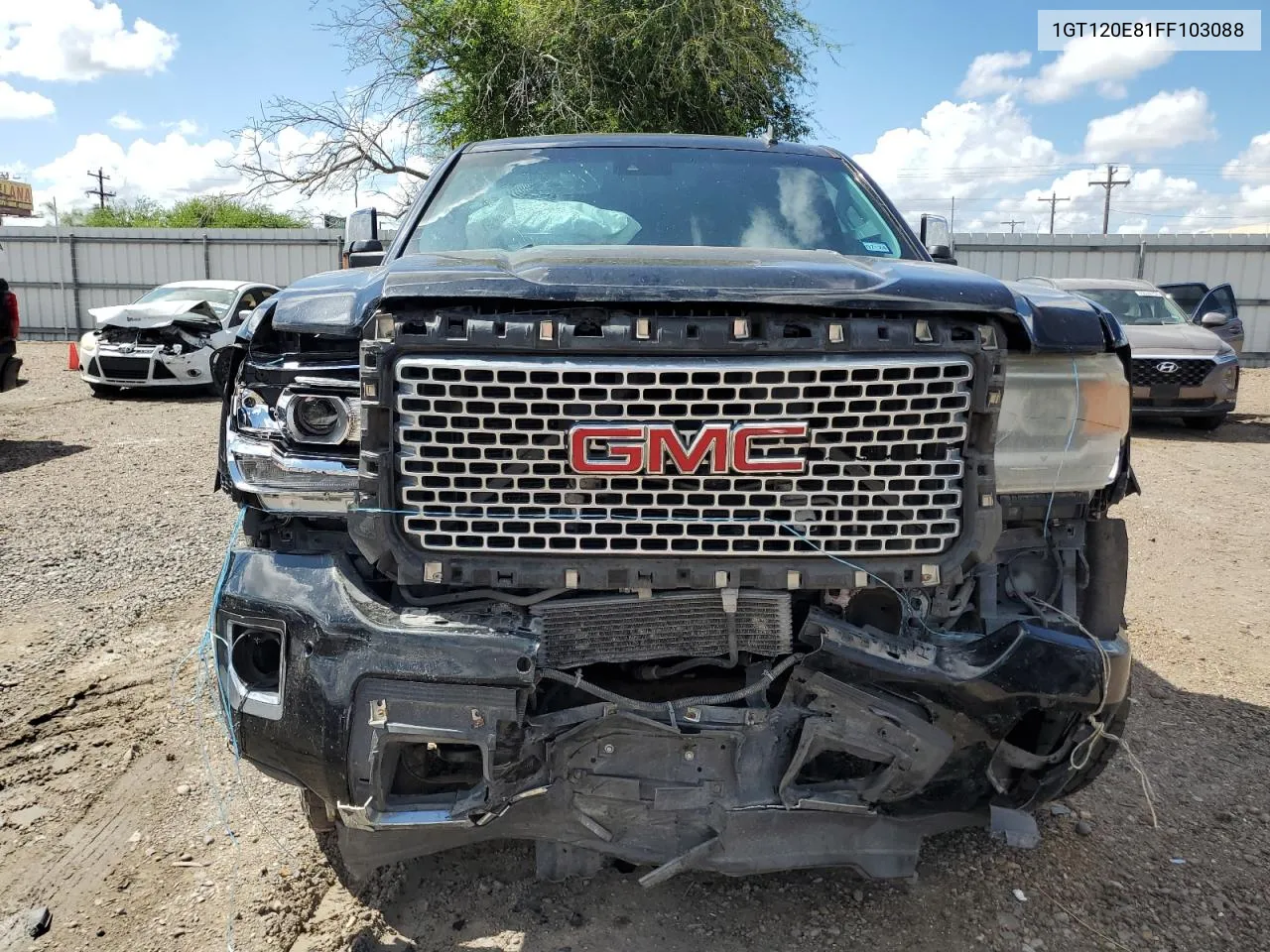 2015 GMC Sierra K2500 Denali VIN: 1GT120E81FF103088 Lot: 68804924