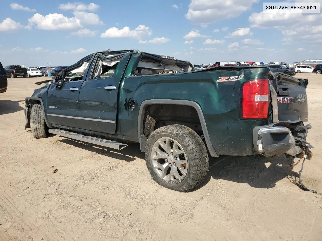 2015 GMC Sierra K1500 Slt VIN: 3GTU2VEC8FG430021 Lot: 68916294