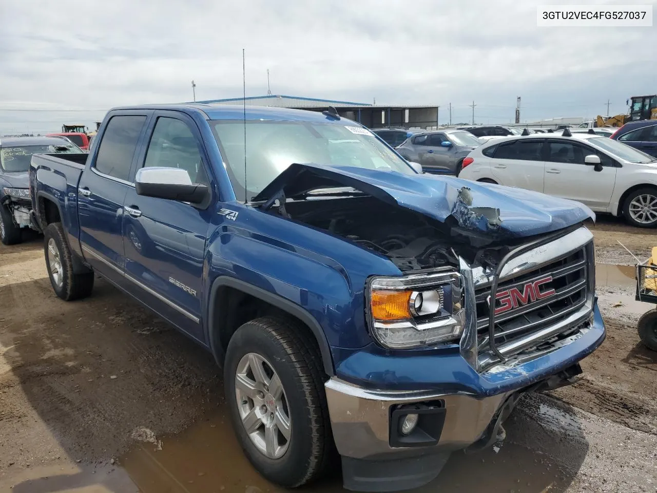 2015 GMC Sierra K1500 Slt VIN: 3GTU2VEC4FG527037 Lot: 69032284