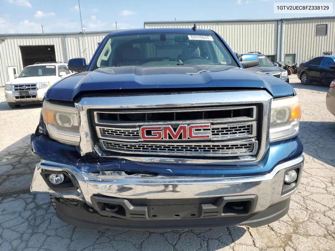 1GTV2UEC8FZ338129 2015 GMC Sierra K1500 Sle