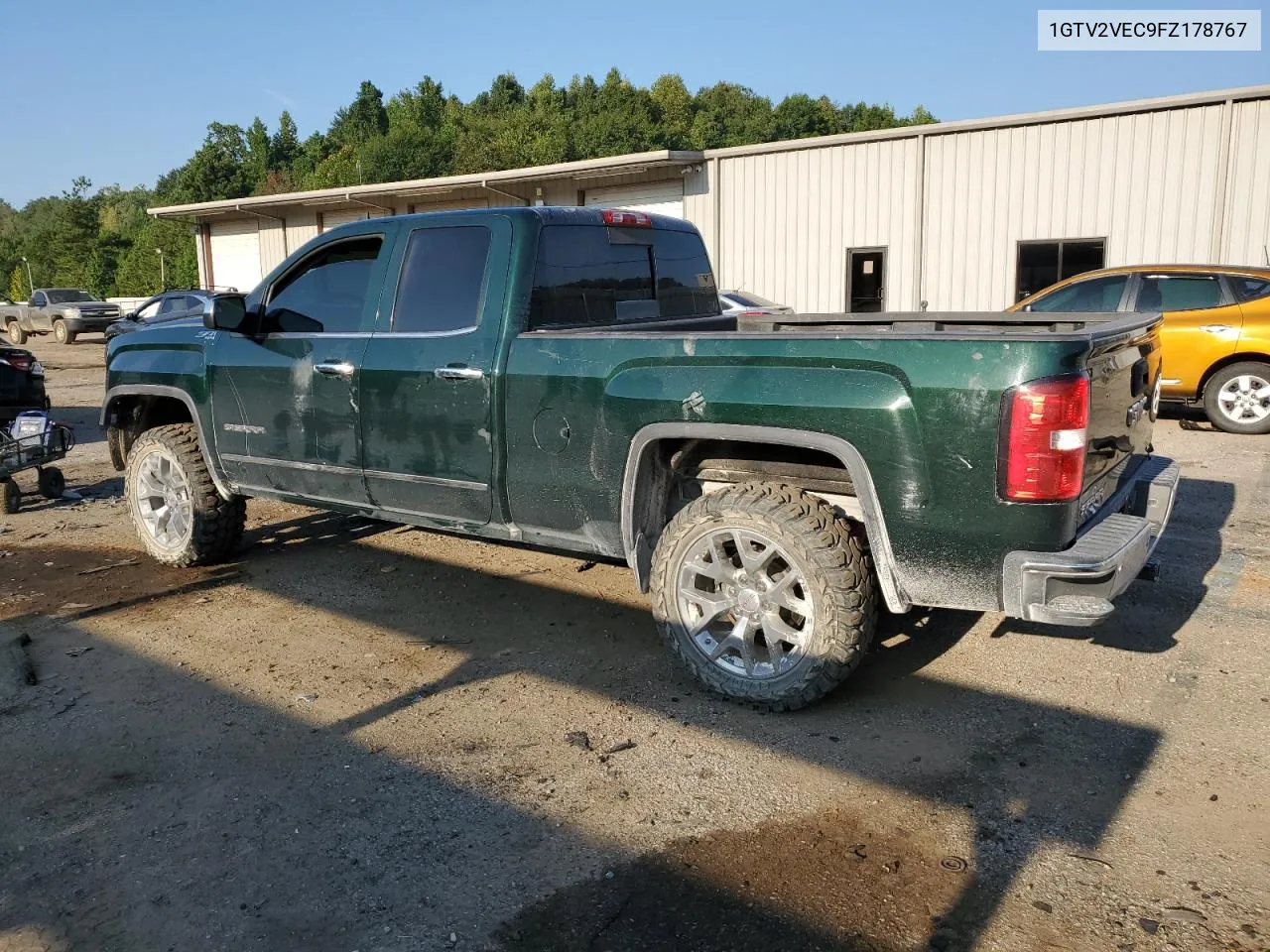 1GTV2VEC9FZ178767 2015 GMC Sierra K1500 Slt