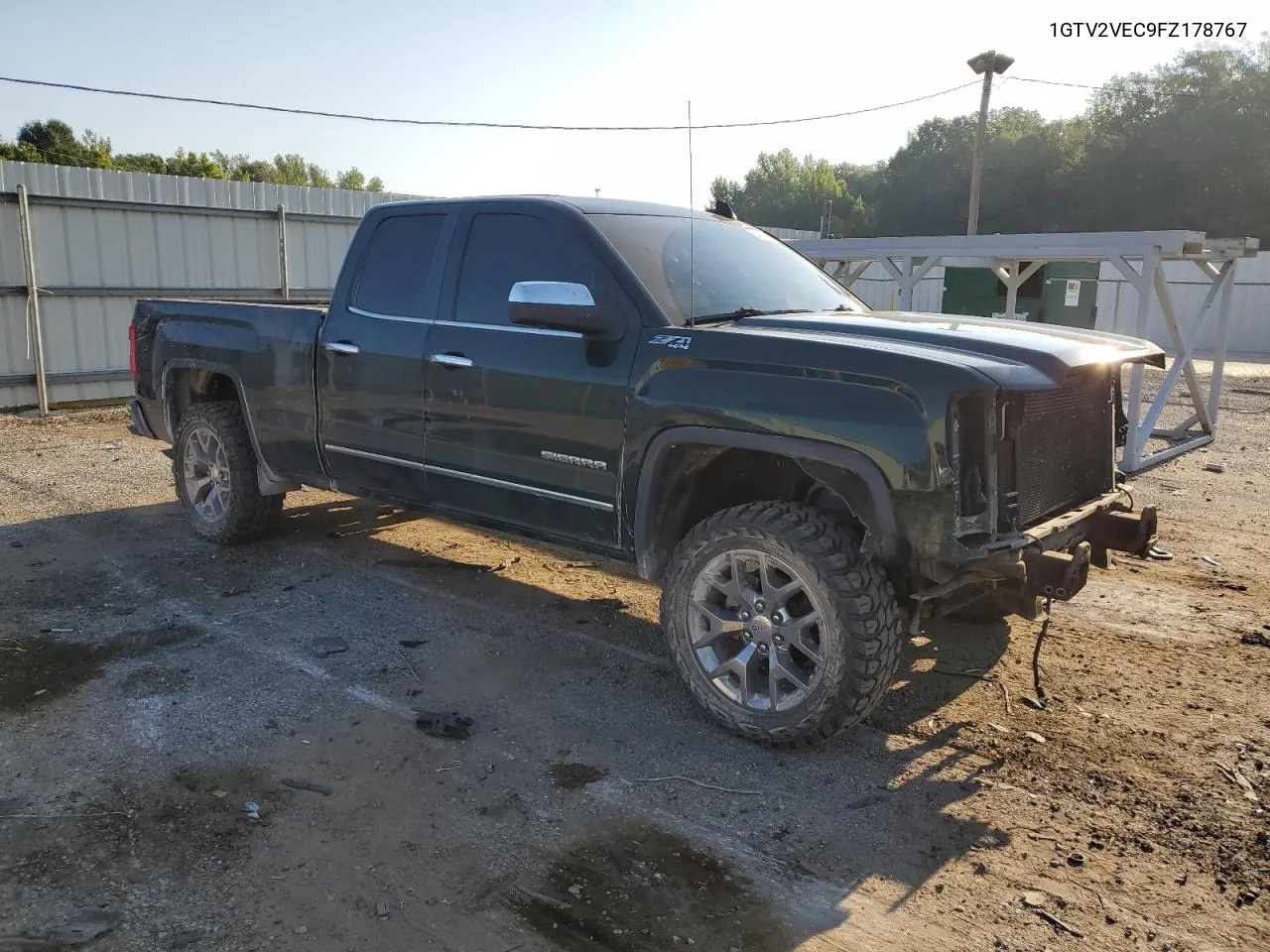 1GTV2VEC9FZ178767 2015 GMC Sierra K1500 Slt