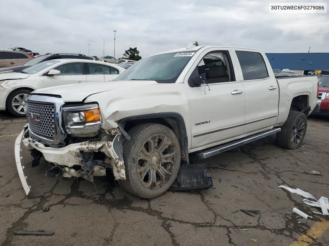 3GTU2WEC6FG279086 2015 GMC Sierra K1500 Denali