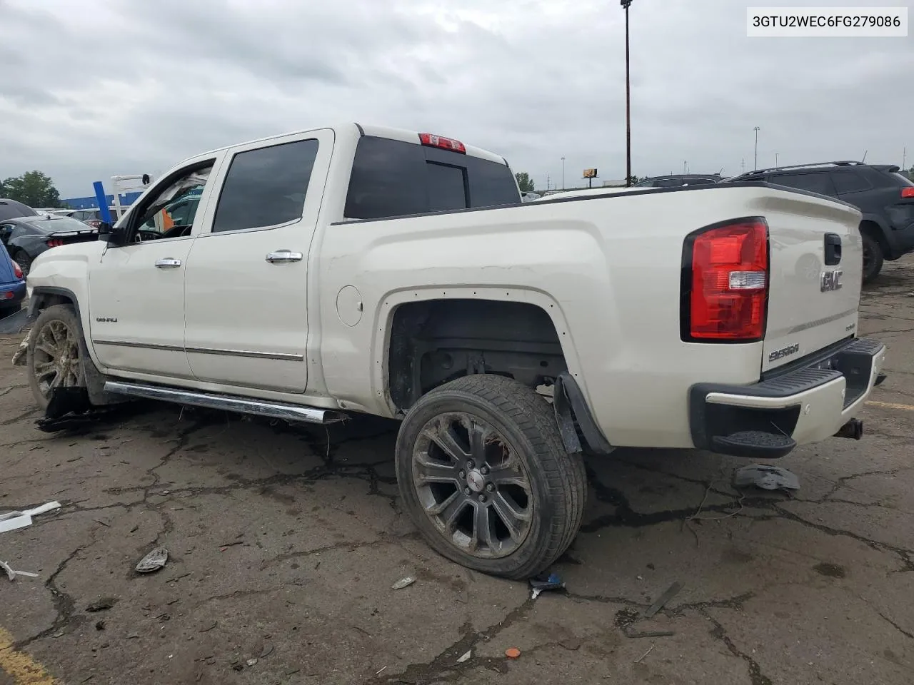 2015 GMC Sierra K1500 Denali VIN: 3GTU2WEC6FG279086 Lot: 69409834