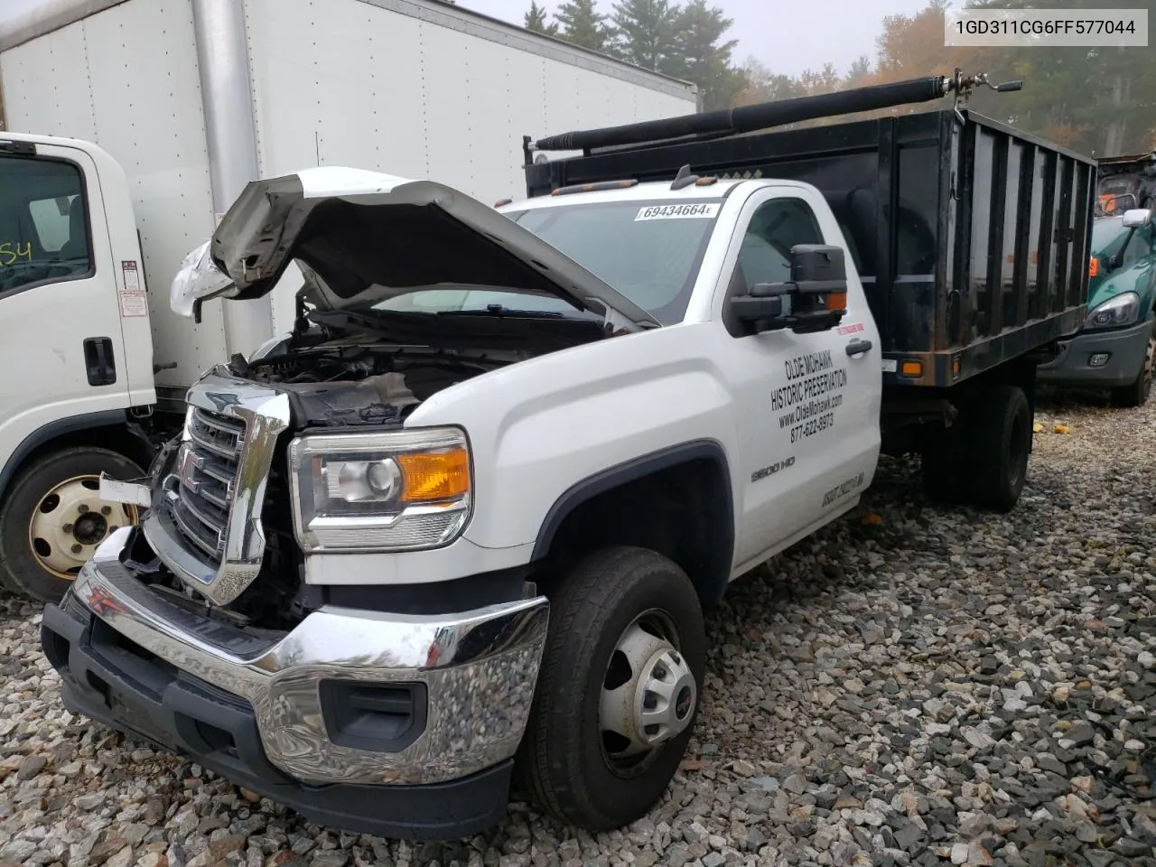 2015 GMC Sierra C3500 VIN: 1GD311CG6FF577044 Lot: 69434664