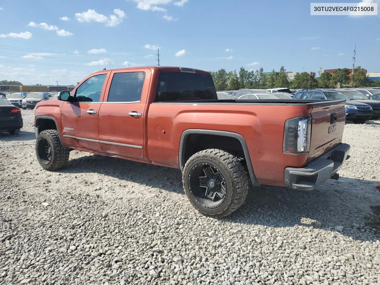 2015 GMC Sierra K1500 Slt VIN: 3GTU2VEC4FG215008 Lot: 69492594