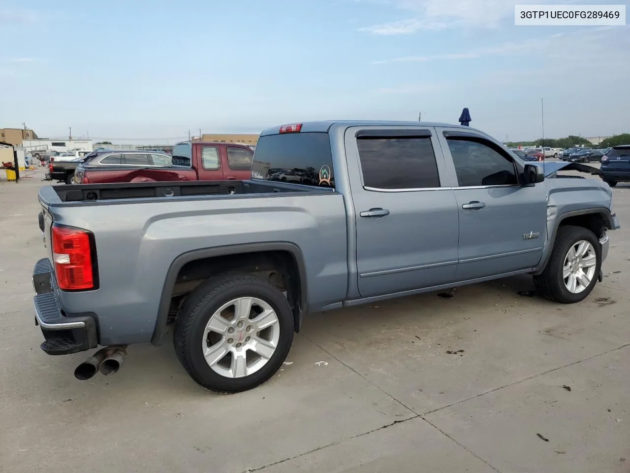 2015 GMC Sierra C1500 Sle VIN: 3GTP1UEC0FG289469 Lot: 69755544