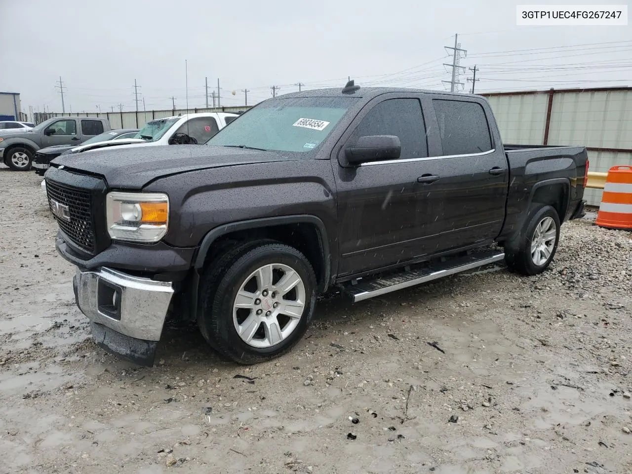 2015 GMC Sierra C1500 Sle VIN: 3GTP1UEC4FG267247 Lot: 69834554