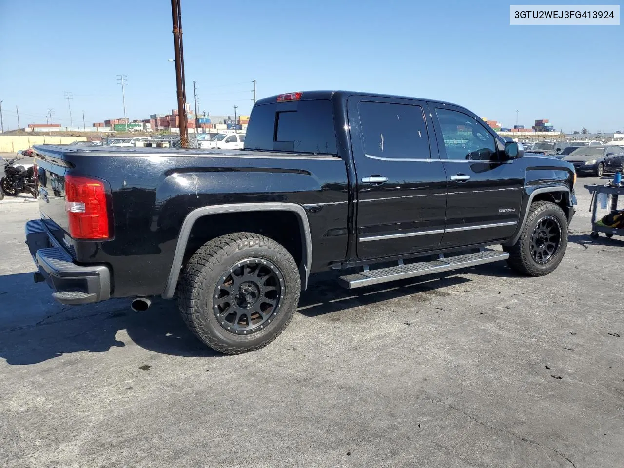 2015 GMC Sierra K1500 Denali VIN: 3GTU2WEJ3FG413924 Lot: 69915434