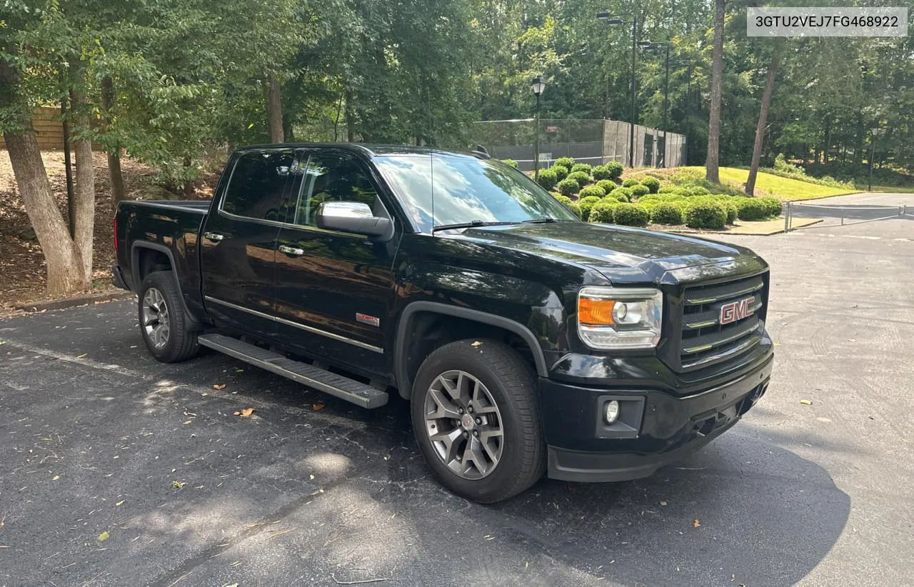 2015 GMC Sierra K1500 Slt VIN: 3GTU2VEJ7FG468922 Lot: 70000034