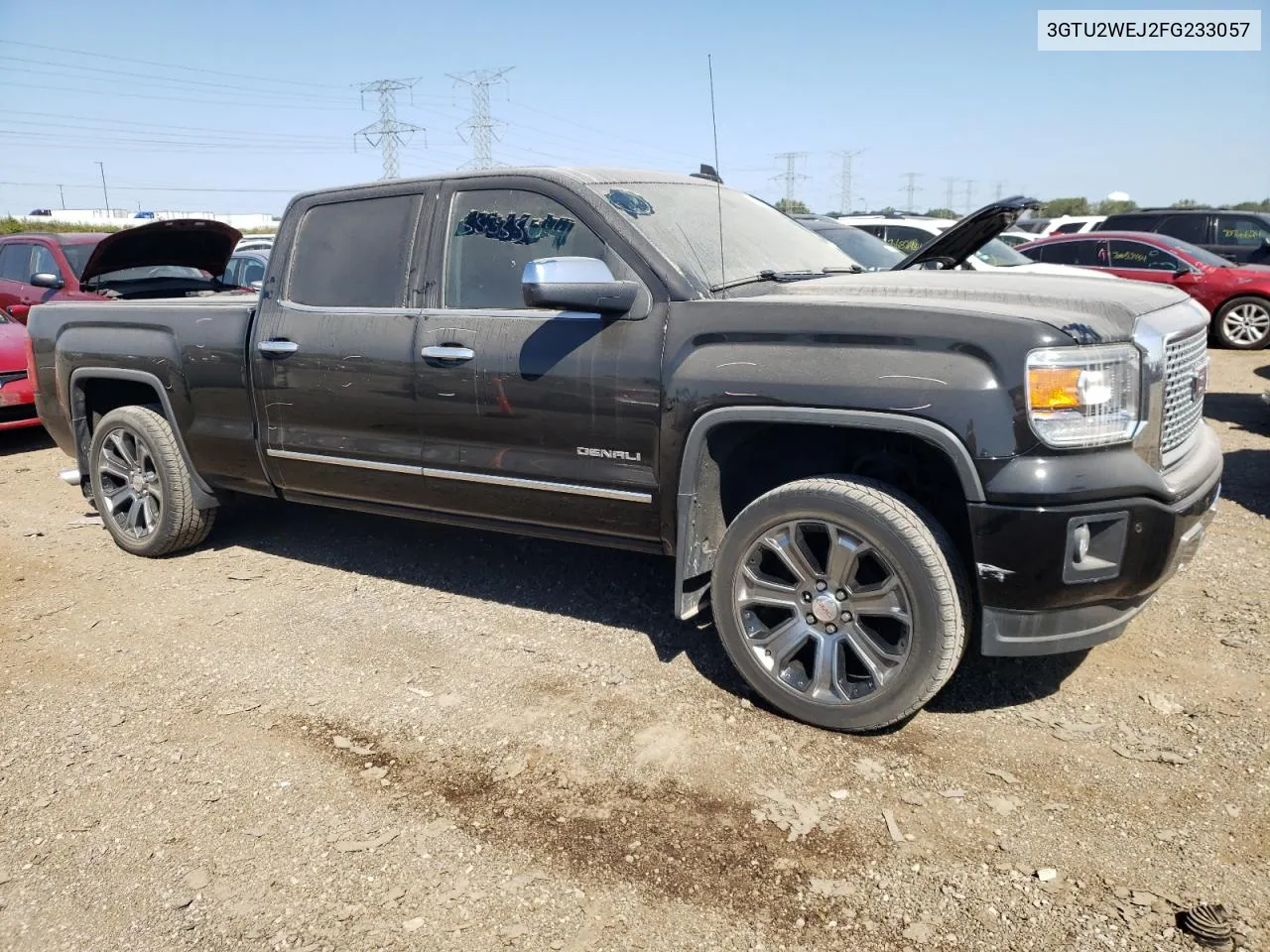 2015 GMC Sierra K1500 Denali VIN: 3GTU2WEJ2FG233057 Lot: 70189064