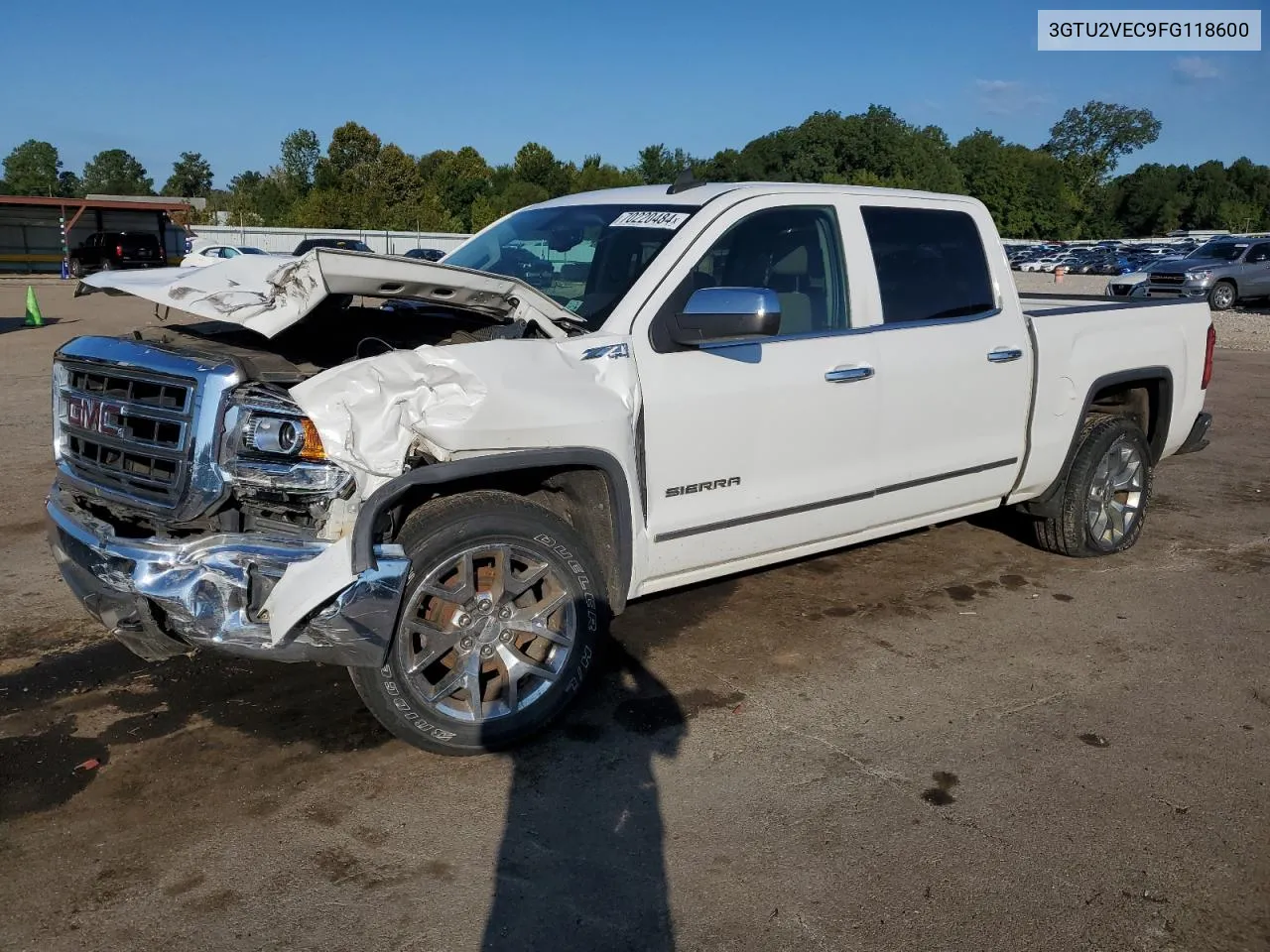 3GTU2VEC9FG118600 2015 GMC Sierra K1500 Slt