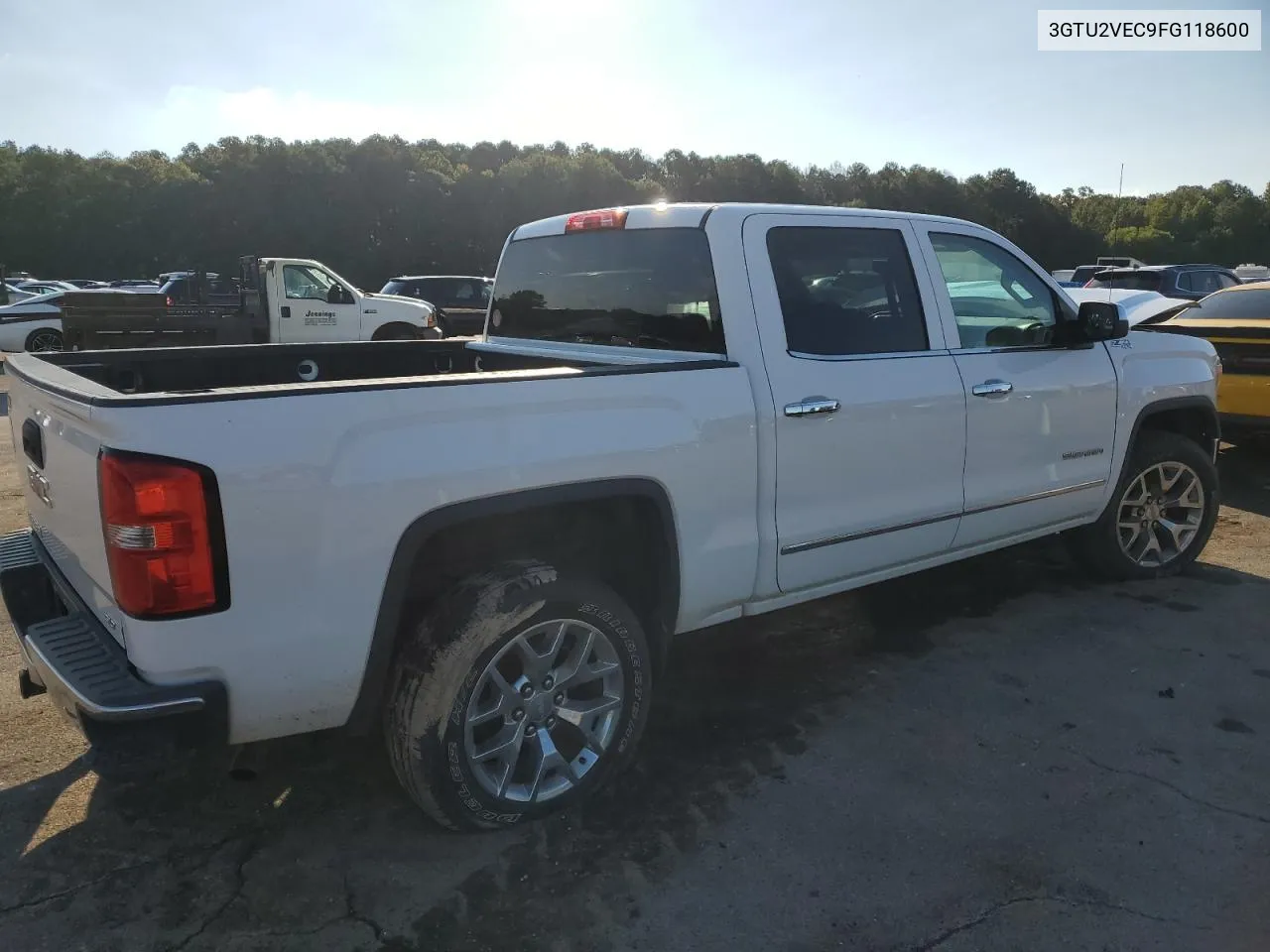 2015 GMC Sierra K1500 Slt VIN: 3GTU2VEC9FG118600 Lot: 70220484