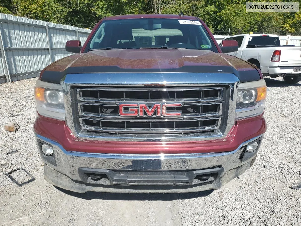 3GTU2UEC2FG166451 2015 GMC Sierra K1500 Sle