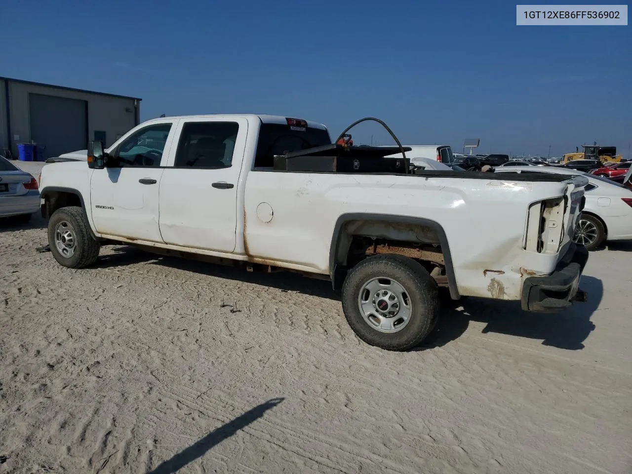 2015 GMC Sierra K2500 Heavy Duty VIN: 1GT12XE86FF536902 Lot: 70317324