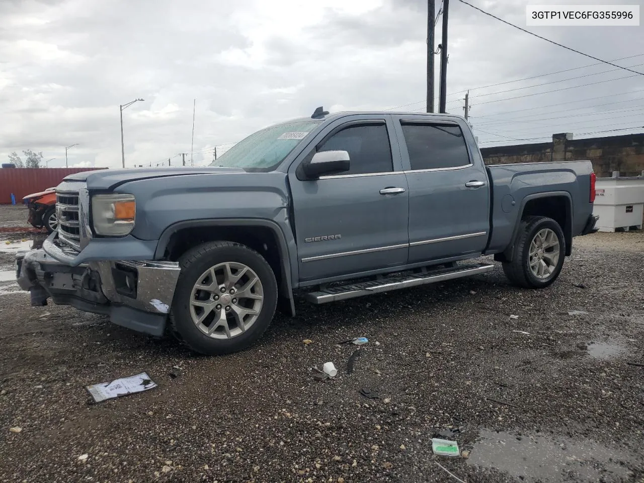 2015 GMC Sierra C1500 Slt VIN: 3GTP1VEC6FG355996 Lot: 70365424