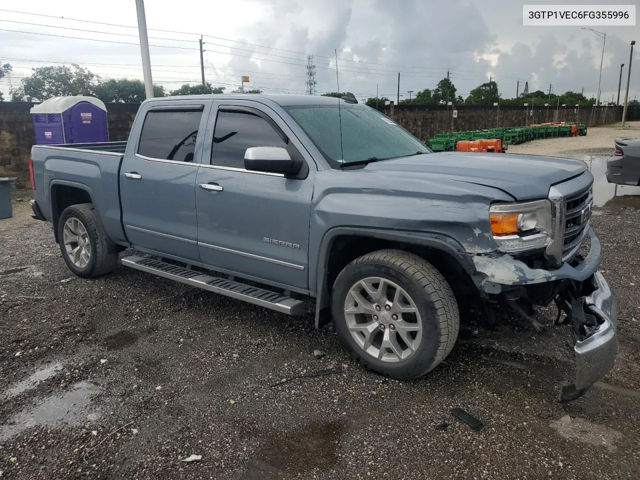 2015 GMC Sierra C1500 Slt VIN: 3GTP1VEC6FG355996 Lot: 70365424