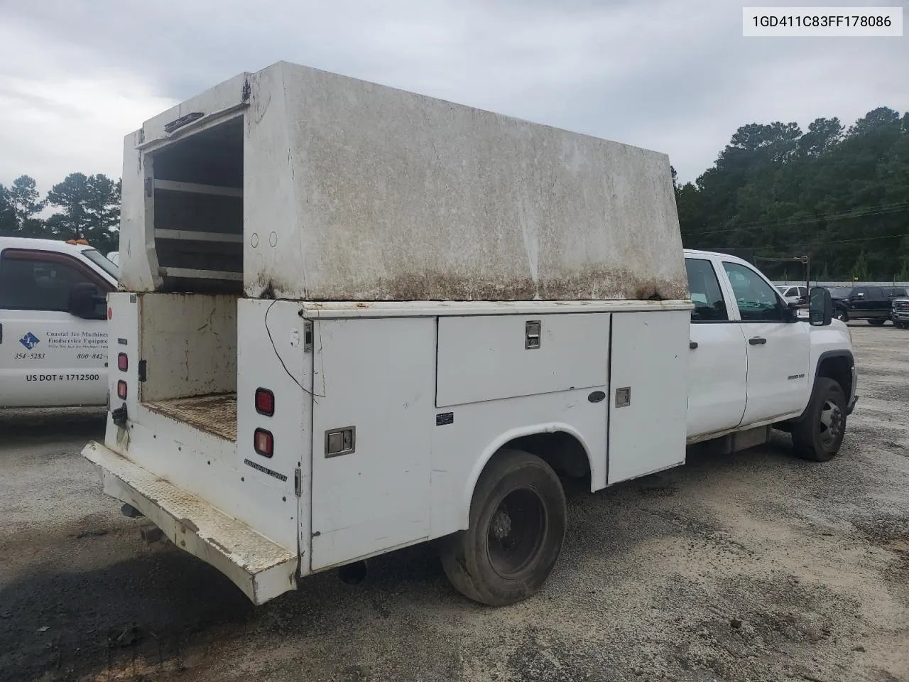 2015 GMC Sierra C3500 VIN: 1GD411C83FF178086 Lot: 70404694