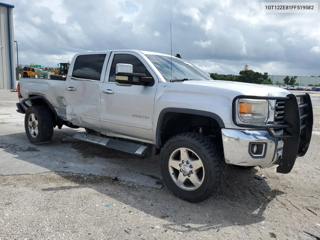 2015 GMC Sierra K2500 Slt VIN: 1GT12ZE81FF519582 Lot: 70521794